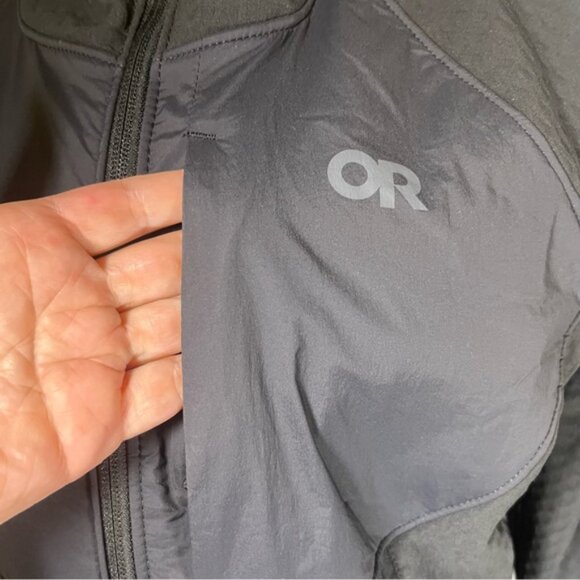 Outdoor Research Women's Vigor Fleece Hoodie Full-Zip Jacket Black Size Small - Picture 6 of 13